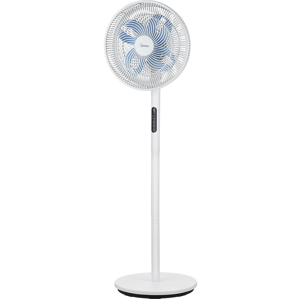 Ventilator cu picior MIDEA MFS352RDDW, 10 trepte de viteza, 30W, alb