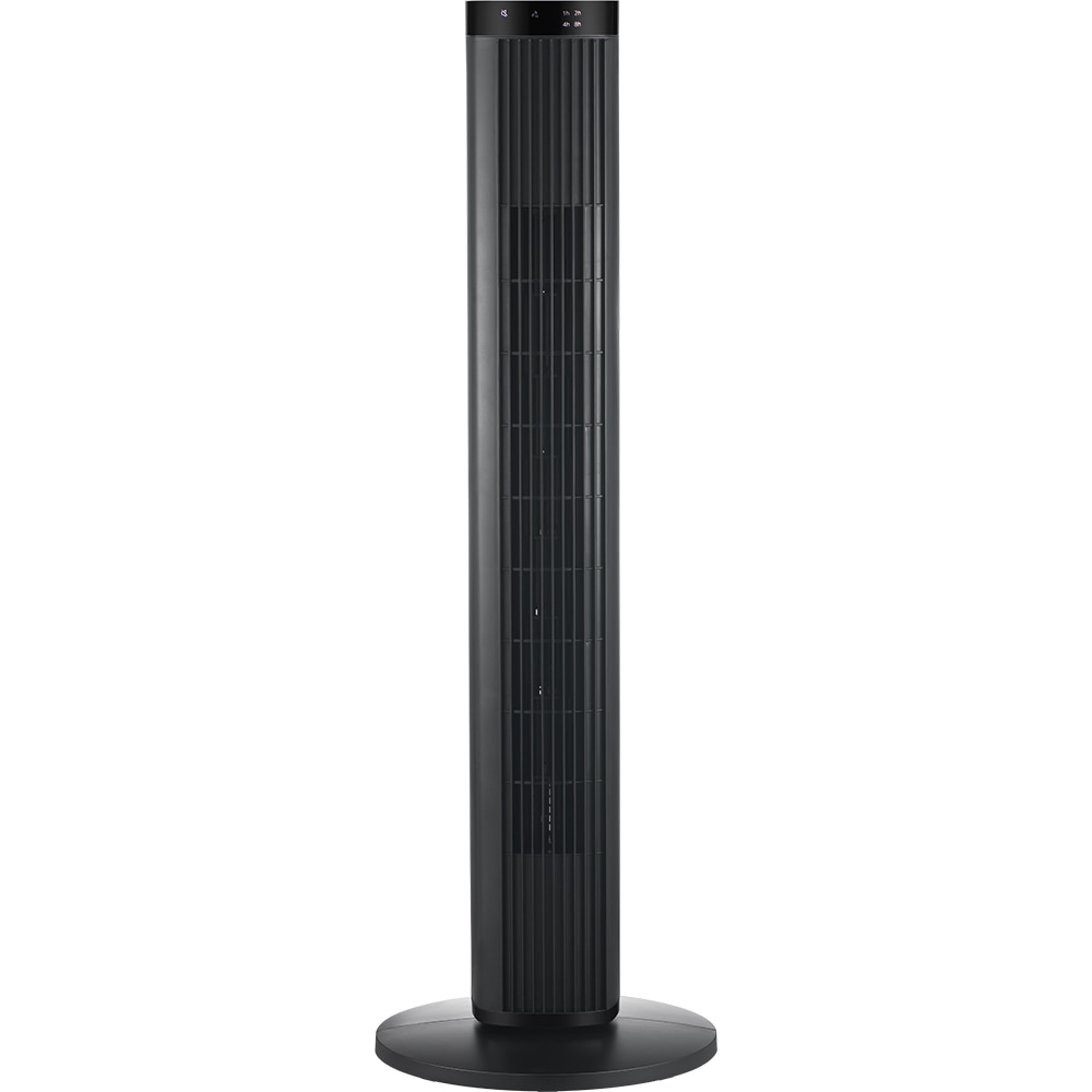 Ventilator turn MIDEA MFZ382R0DK, oscilatie de 65 grade, 4 trepte de viteza, motor DC, 45W, negru