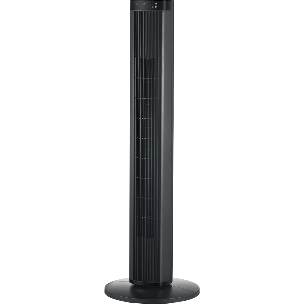 Ventilator turn MIDEA MFZ382R0DK, oscilatie de 65 grade, 4 trepte de viteza, motor DC, 45W, negru