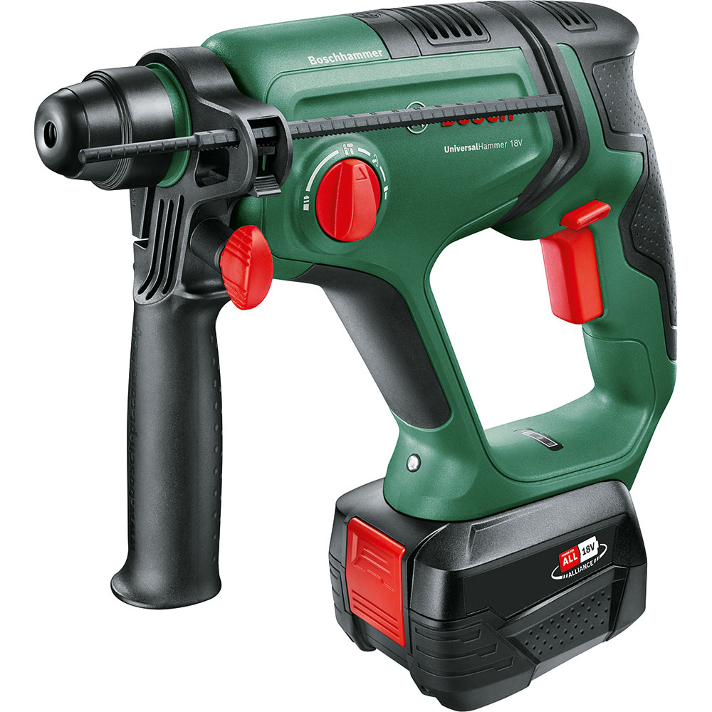 Ciocan rotopercutor BOSCH Universal Hammer 18V, 2J, SDS Plus, 2000rpm