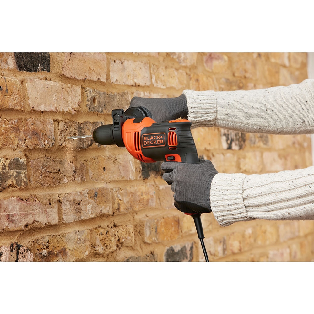 Ciocan rotopercutor BLACK&DECKER BEH710SA32-QS, 710W, 2800rpm, mandrina rapida, 36 accesorii