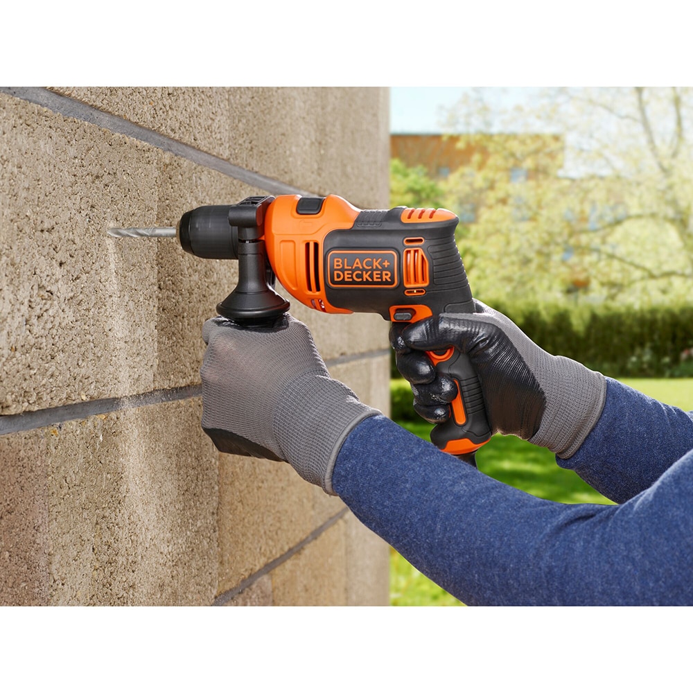 Ciocan rotopercutor BLACK&DECKER BEH710SA32-QS, 710W, 2800rpm, mandrina rapida, 36 accesorii