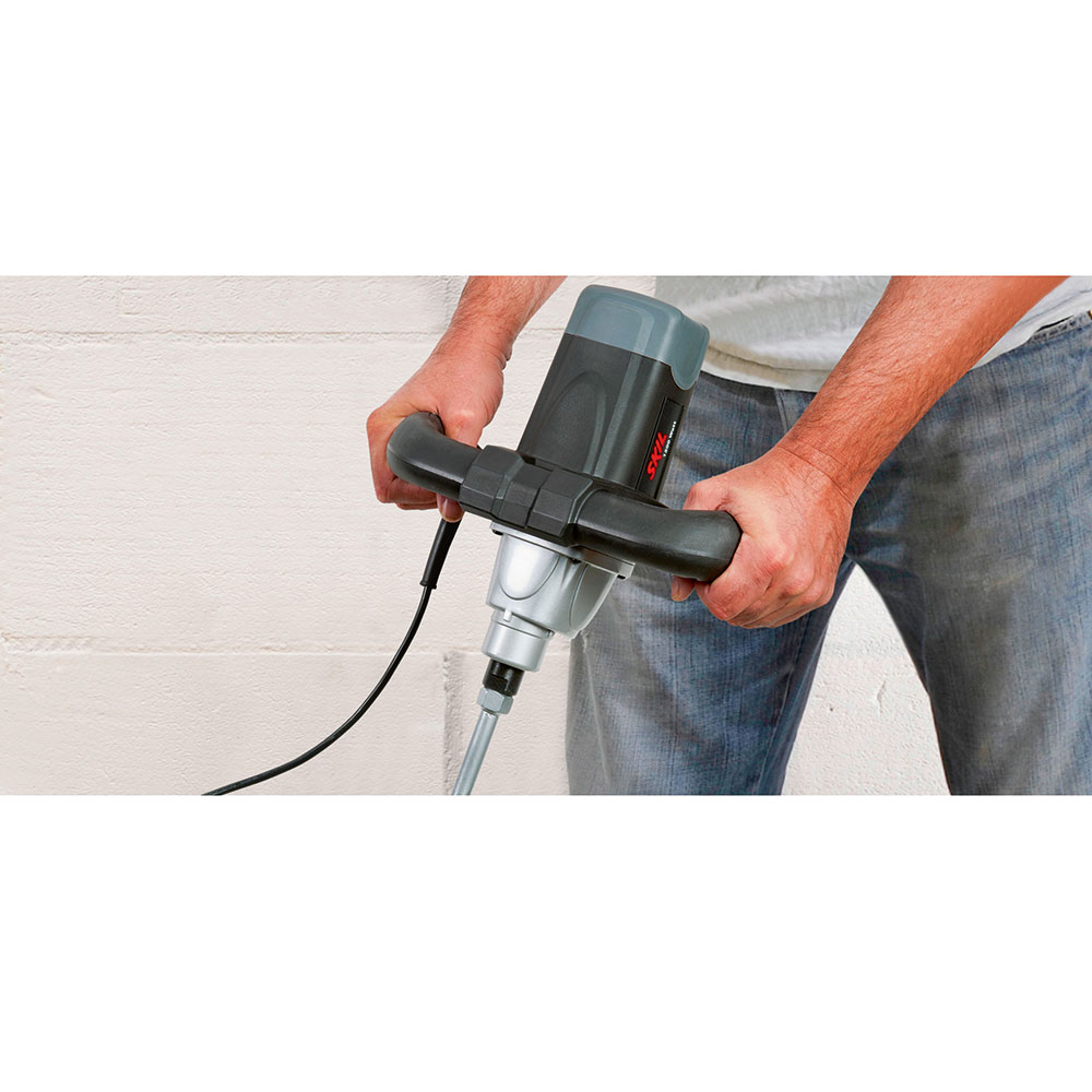 Amestecator vopsea/mortar SKIL F0151016AA, 1200W, 800RPM, M14, 50Nm, paleta 120mm, max 35Kg