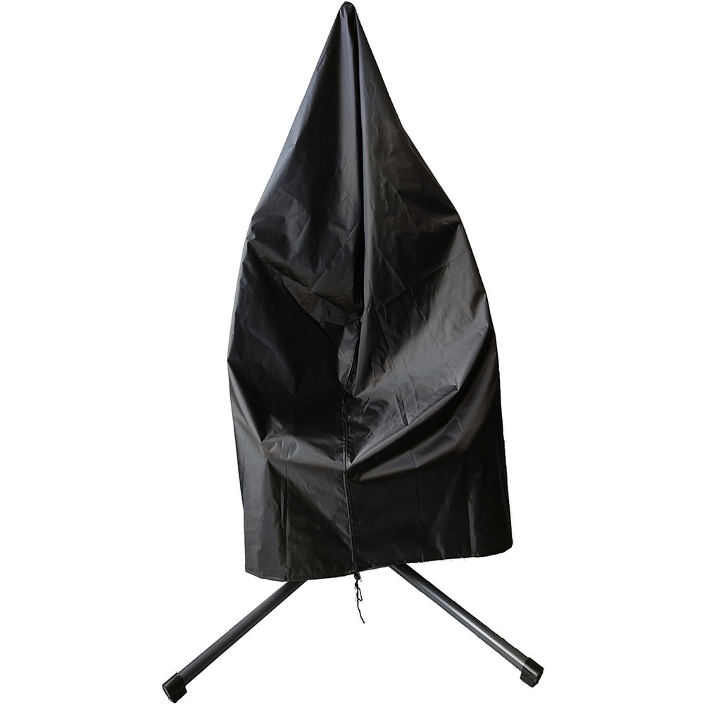 Husa protectie leagan, 190 x 115 cm, negru-argintiu