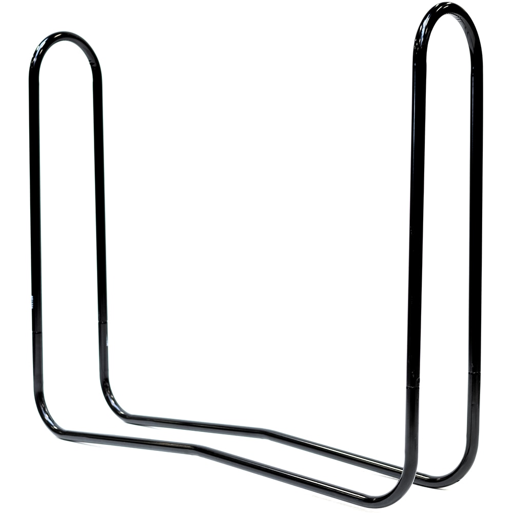 Suport lemne SHELTER LOGIC, metal, 122 x 25 x 103 cm, negru