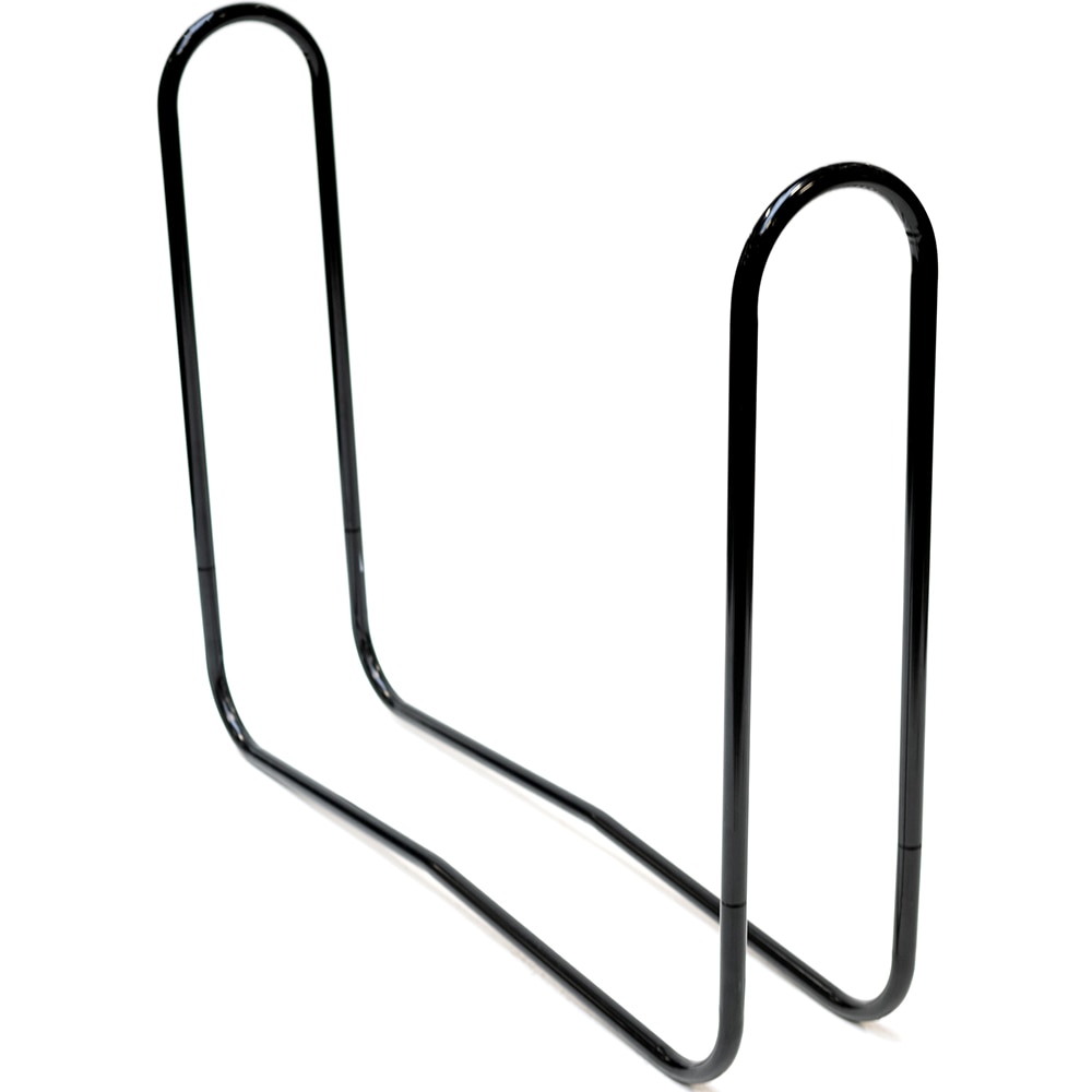 Suport lemne SHELTER LOGIC, metal, 122 x 25 x 103 cm, negru