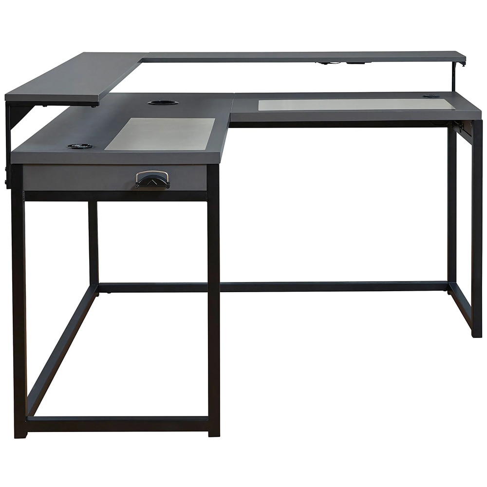 Birou Lynne, 138 x 138 x 91 cm, gri