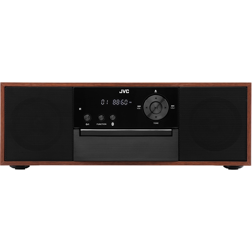 Microsistem audio JVC RD-E761, 16W, Bluetooth, USB, CD, Radio FM, maro