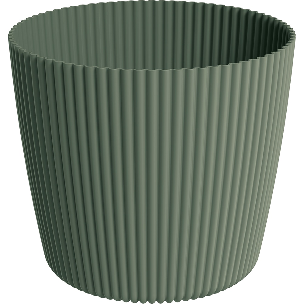 Ghiveci PROSPERPLAST Milly, D12.9 cm, verde