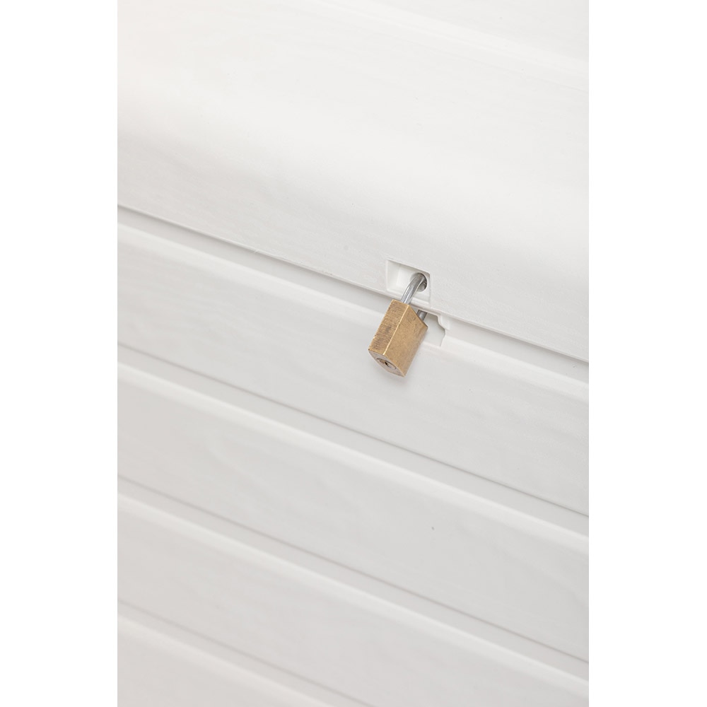 Banca gradina TOOMAX Foreverspring, 132.5 x 58 x 89 cm, alb