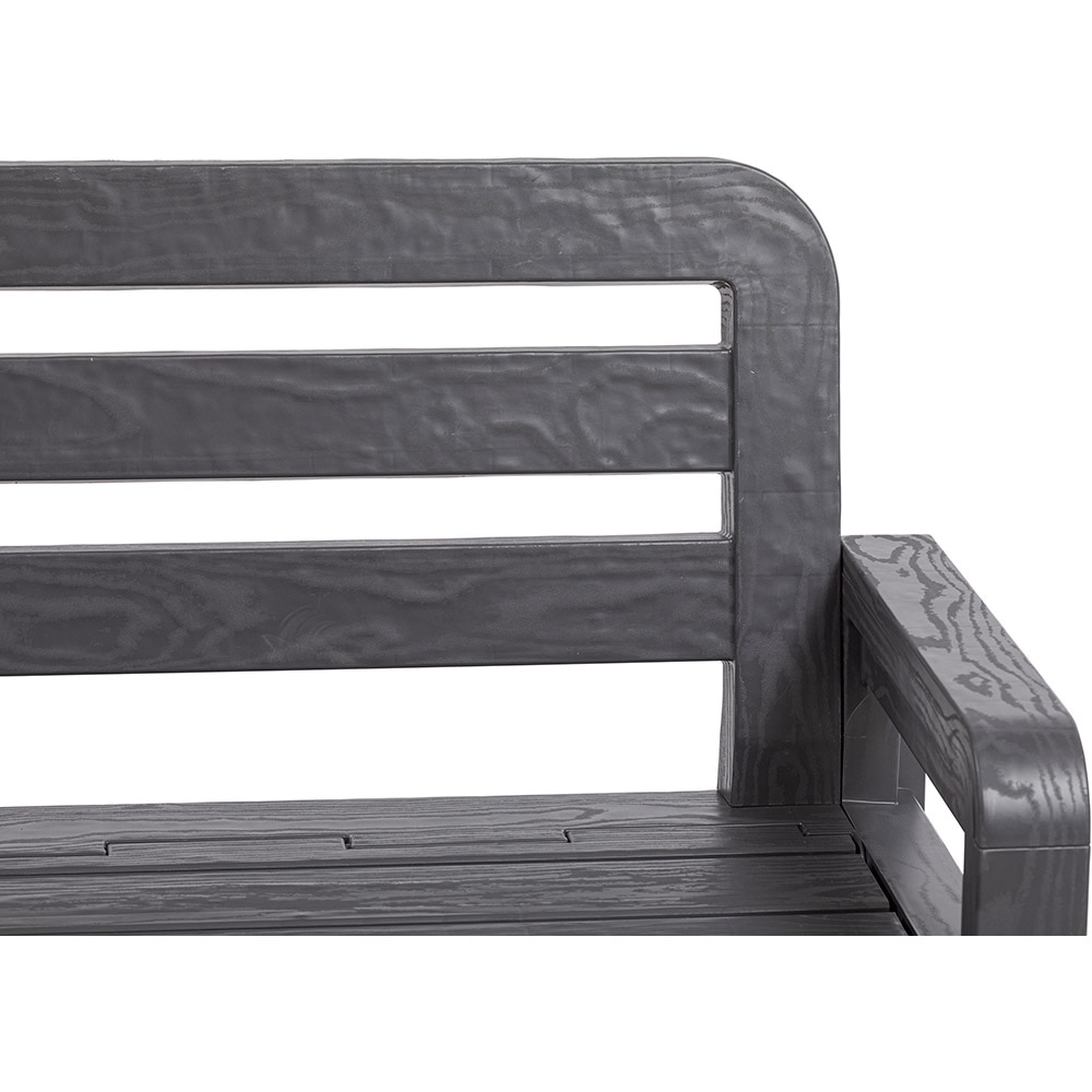 Banca gradina TOOMAX Foreverspring, 132.5 x 58 x 89 cm, antracit