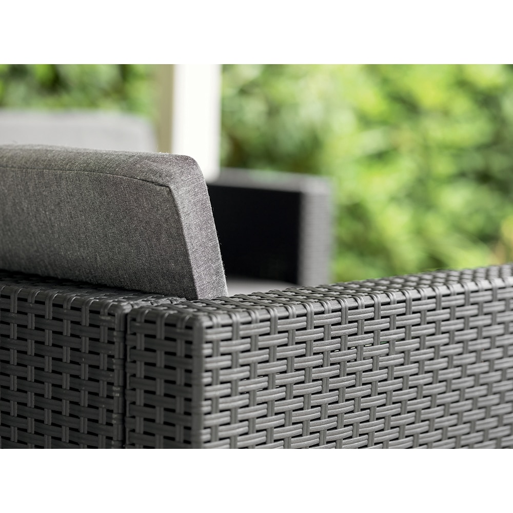 Set mobilier gradina BICA Colorado 3, 4 piese, antracit