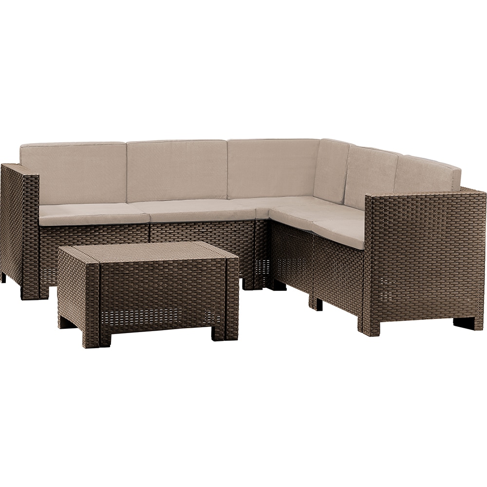 Set mobilier gradina BICA Colorado, 2 piese, maro