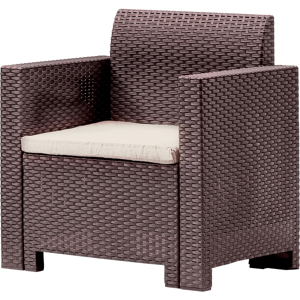 Set mobilier gradina BICA Nebraska 2, 4 piese, maro