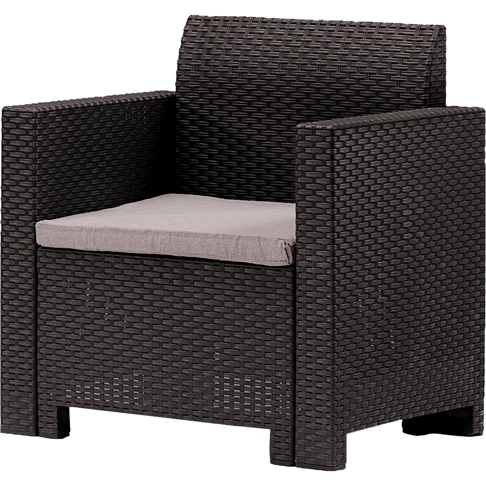 Set mobilier gradina BICA Nebraska 3, 4 piese, maro