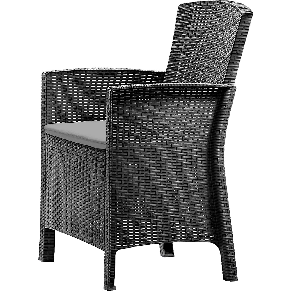 Set mobilier gradina BICA Lido, 3 piese, antracit