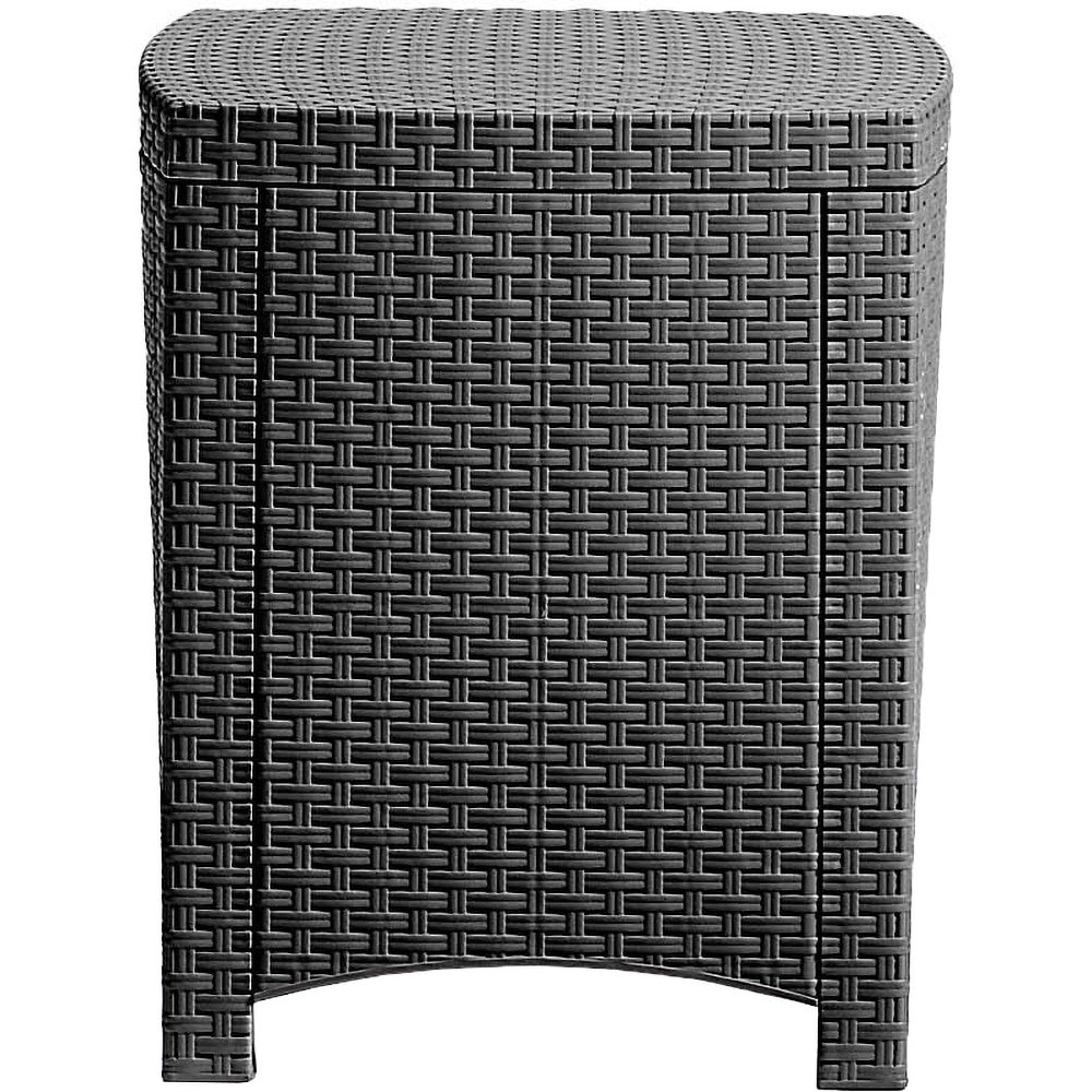 Set mobilier gradina BICA Lido, 3 piese, antracit