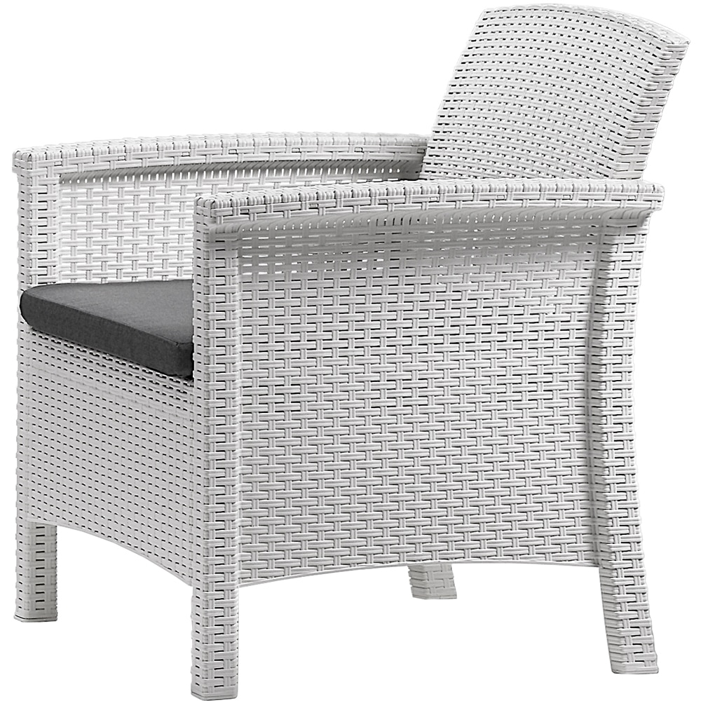 Set mobilier gradina BICA Venezia 3, 4 piese, alb