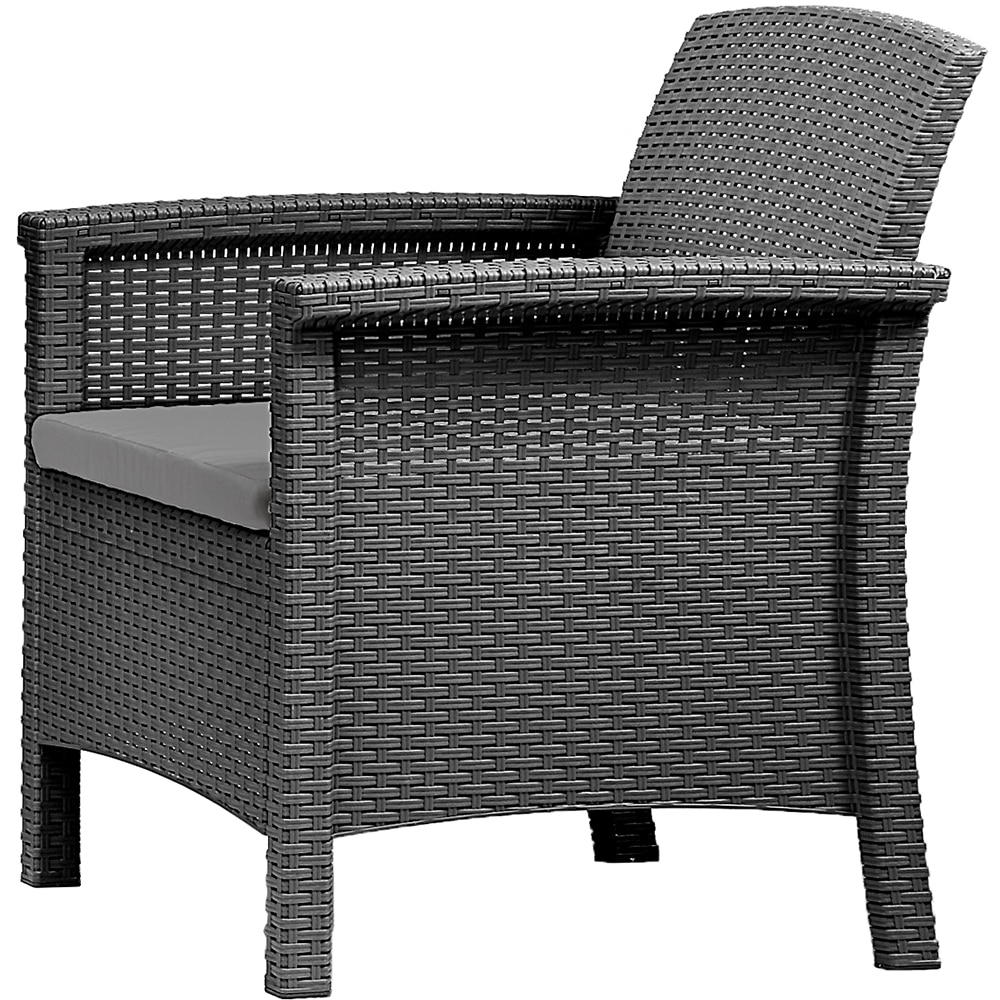 Set mobilier gradina BICA Venezia 3, 4 piese, antracit