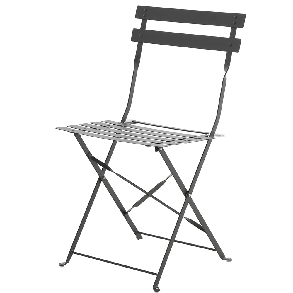 Set mobilier gradina MYRIA Bistro Grey, 3 piese, gri