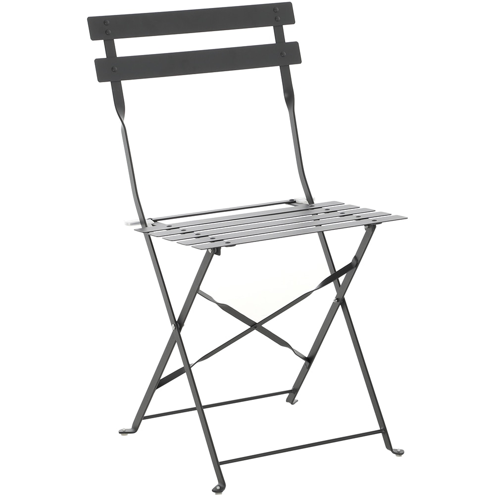 Set mobilier gradina MYRIA Bistro Grey, 3 piese, gri