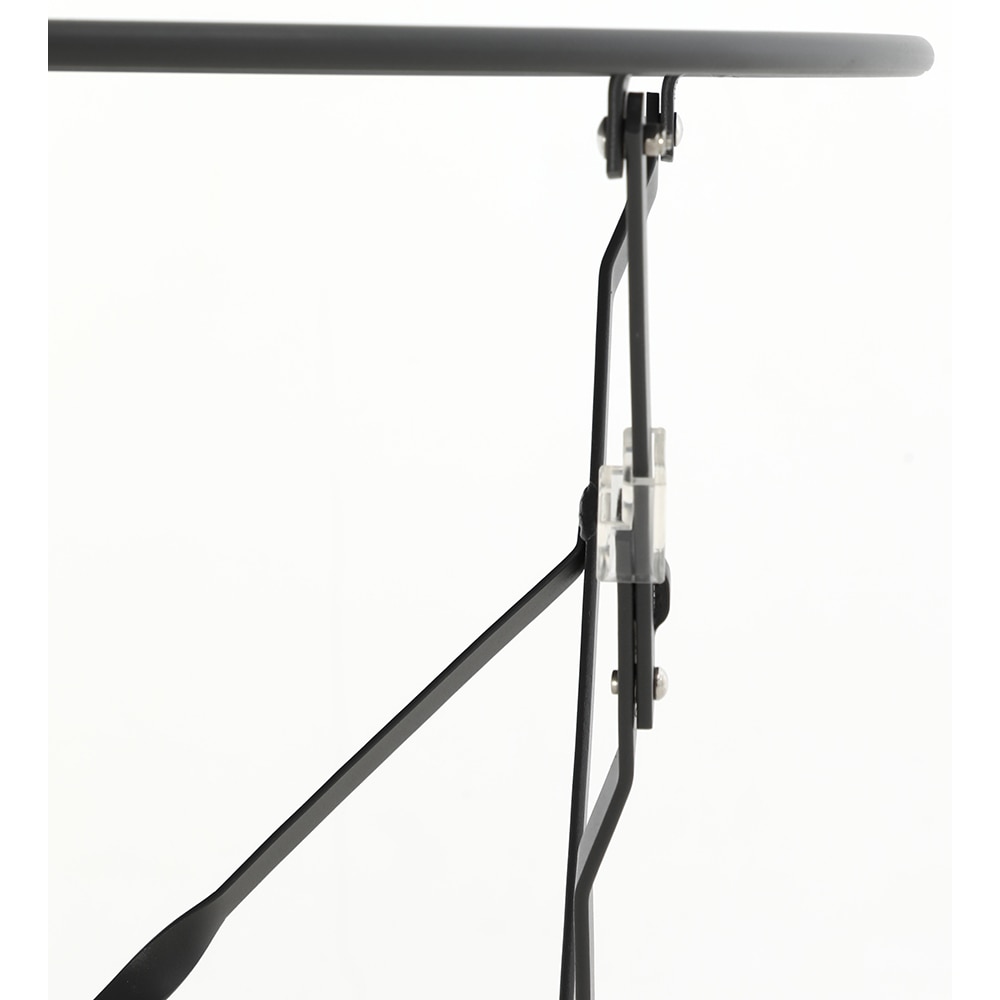 Set mobilier gradina MYRIA Bistro Grey, 3 piese, gri