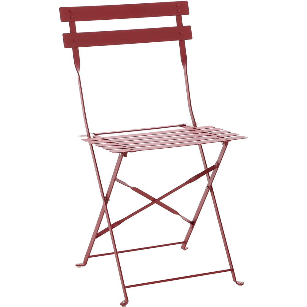 Set mobilier gradina MYRIA Bistro Red, 3 piese, rosu