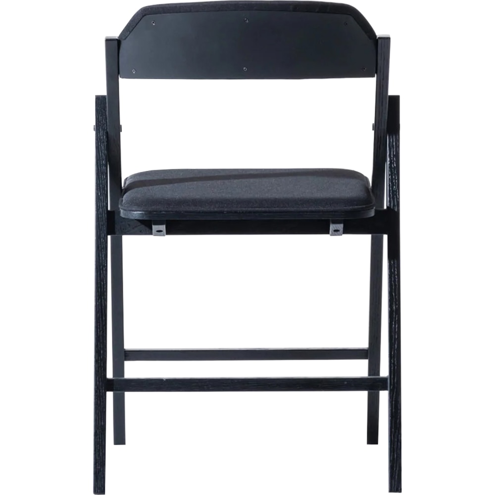 Scaun dining tapitat Pony, negru