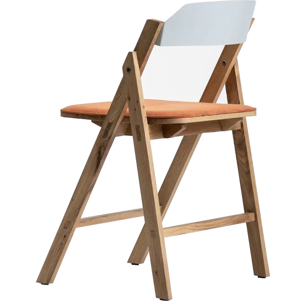 Scaun dining tapitat Pony, maro deschis-gri