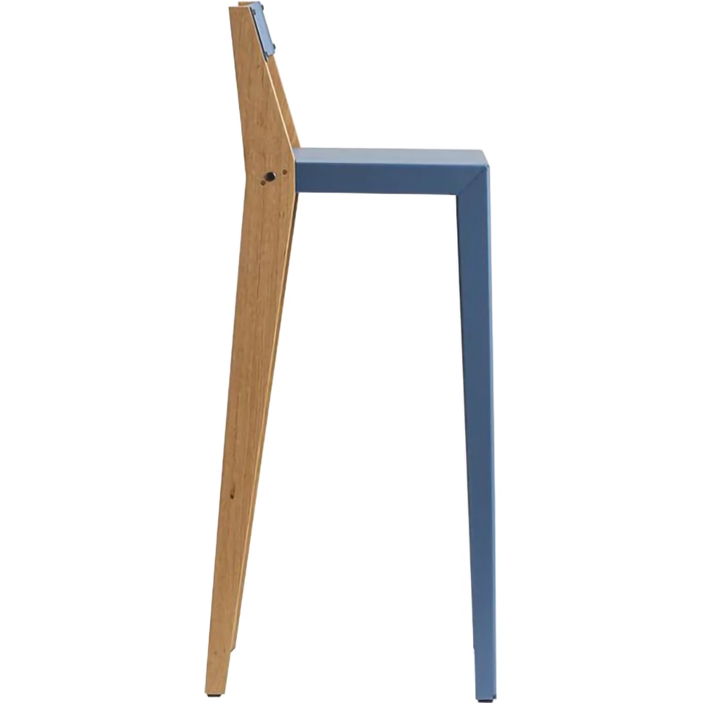 Scaun bar Nyx, maro-albastru deschis