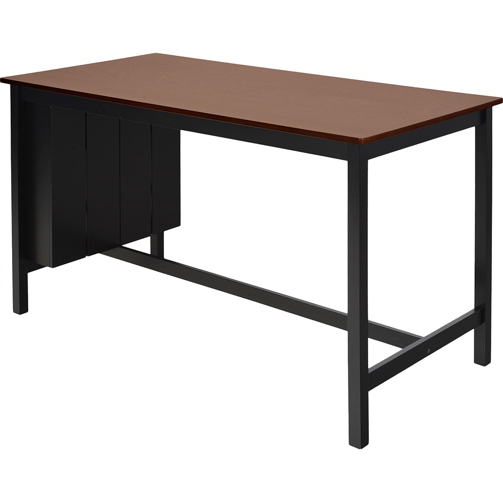 Masa fixa Cindy, stejar negru, 150 x 75 x 91 cm