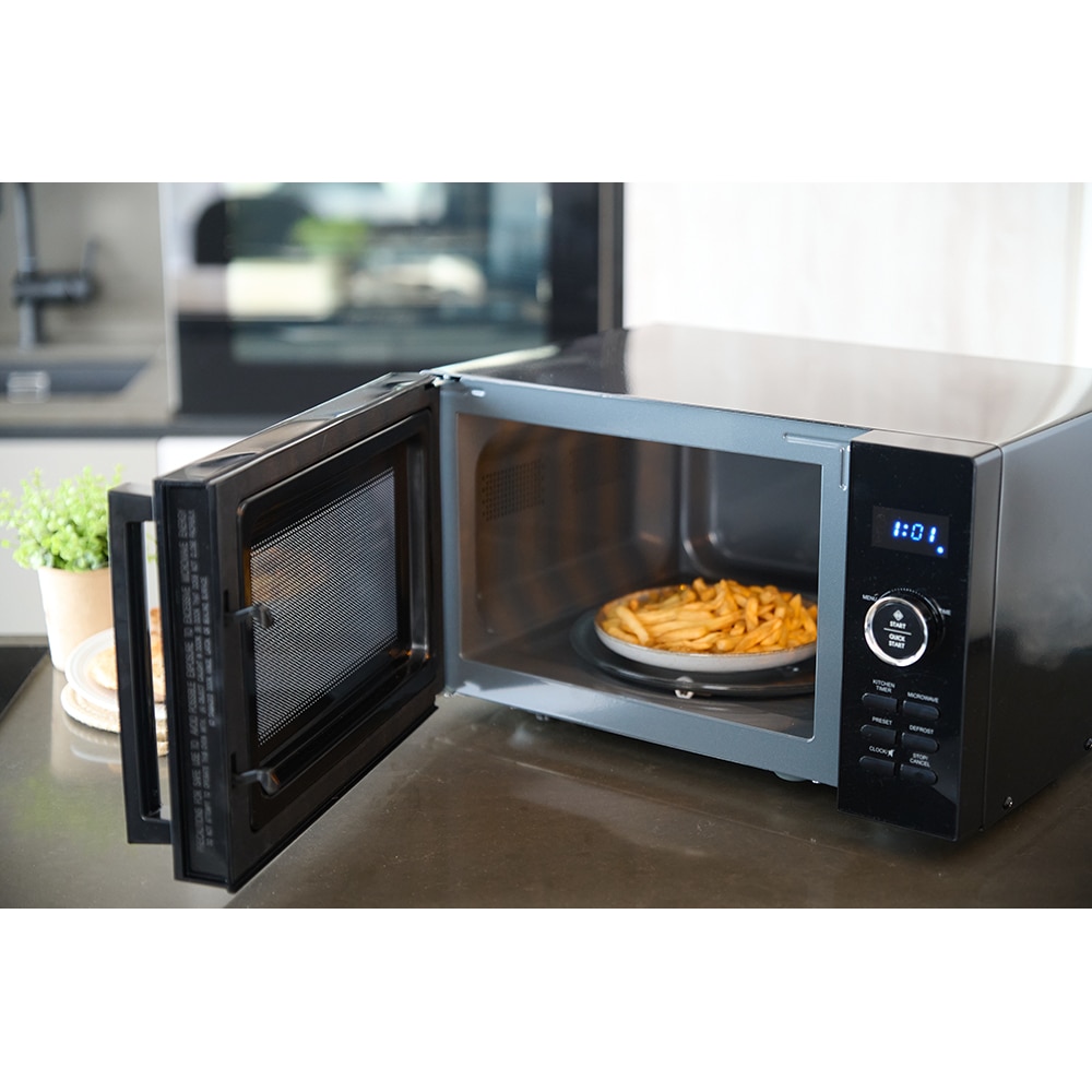 Cuptor microunde MYRIA MY4701BK, 25l, 900W, negru