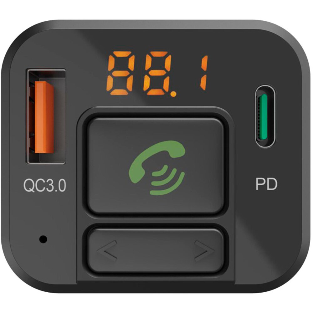 Modulator FM HAMA 14169, Bluetooth, USB, negru