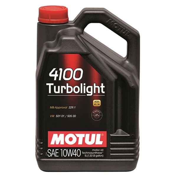 Ulei motor MOTUL 4100 Turbolight, 10W40, 4l