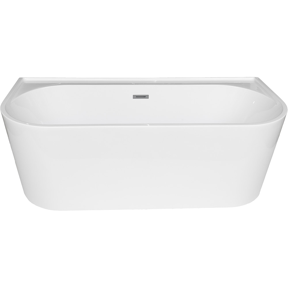 Cada baie freestanding MS-12, acril, 170 x 75 x 58 cm, alb