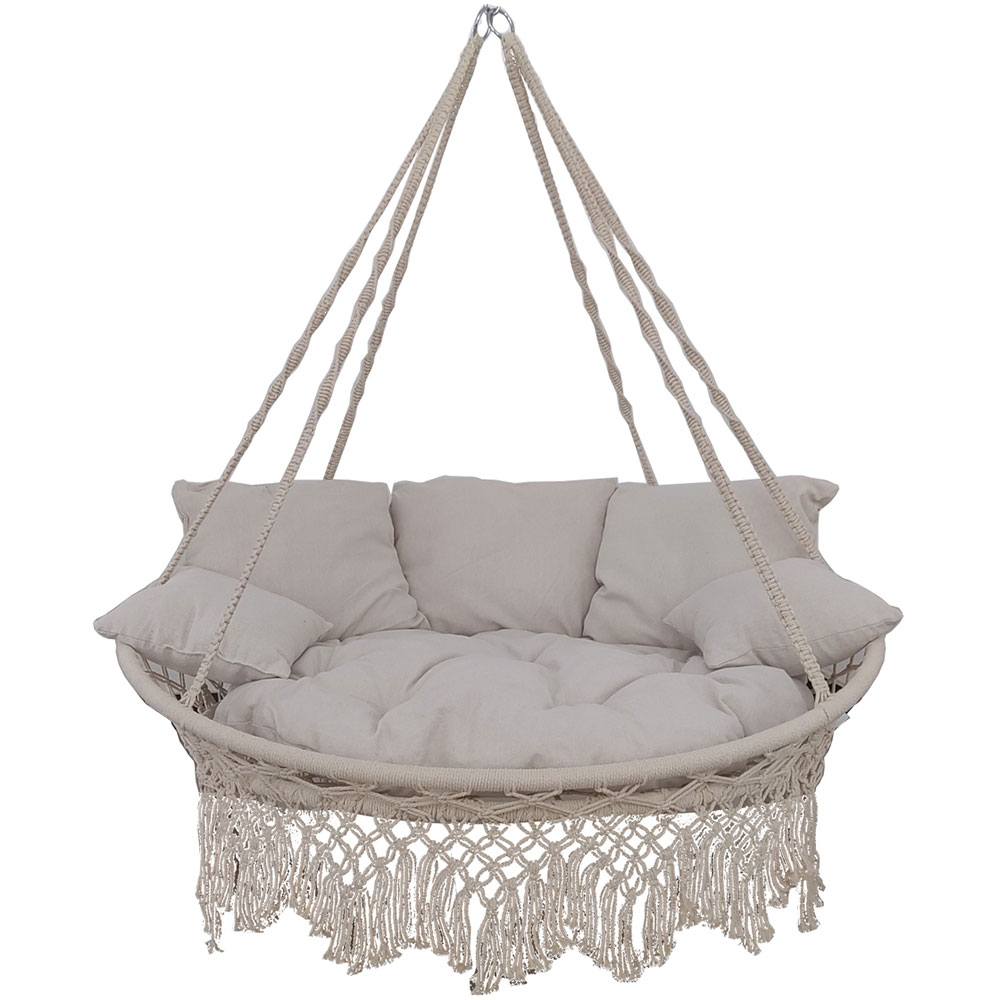 Leagan gradina MYRIA MY10007BG, 140 x 115 x 150 cm, bej