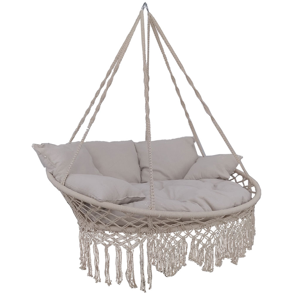 Leagan gradina MYRIA MY10007BG, 140 x 115 x 150 cm, bej