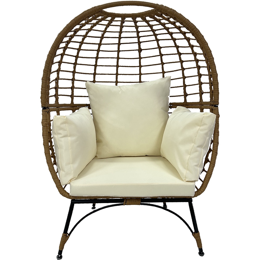 Scaun terasa MYRIA Clasic, metal, 94 x 66 x 140 cm, alb