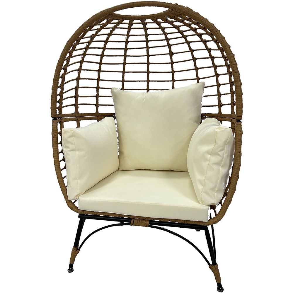 Scaun terasa MYRIA Clasic, metal, 94 x 66 x 140 cm, alb