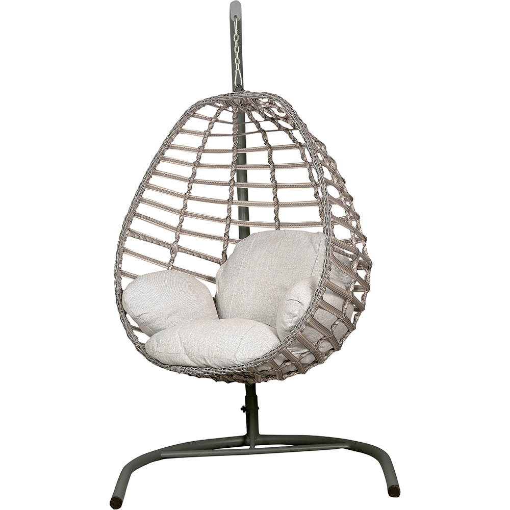 Leagan gradina OUTDOOR, metal, 116 x 108 x 198 cm, gri