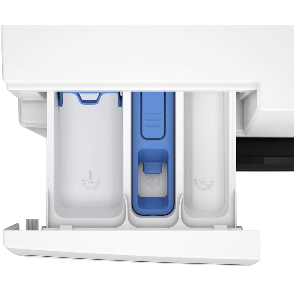 Masina de spalat rufe frontala BEKO BM3WFSU38413WB, SteamCure, 8 kg, 1400rpm, Clasa A, alb