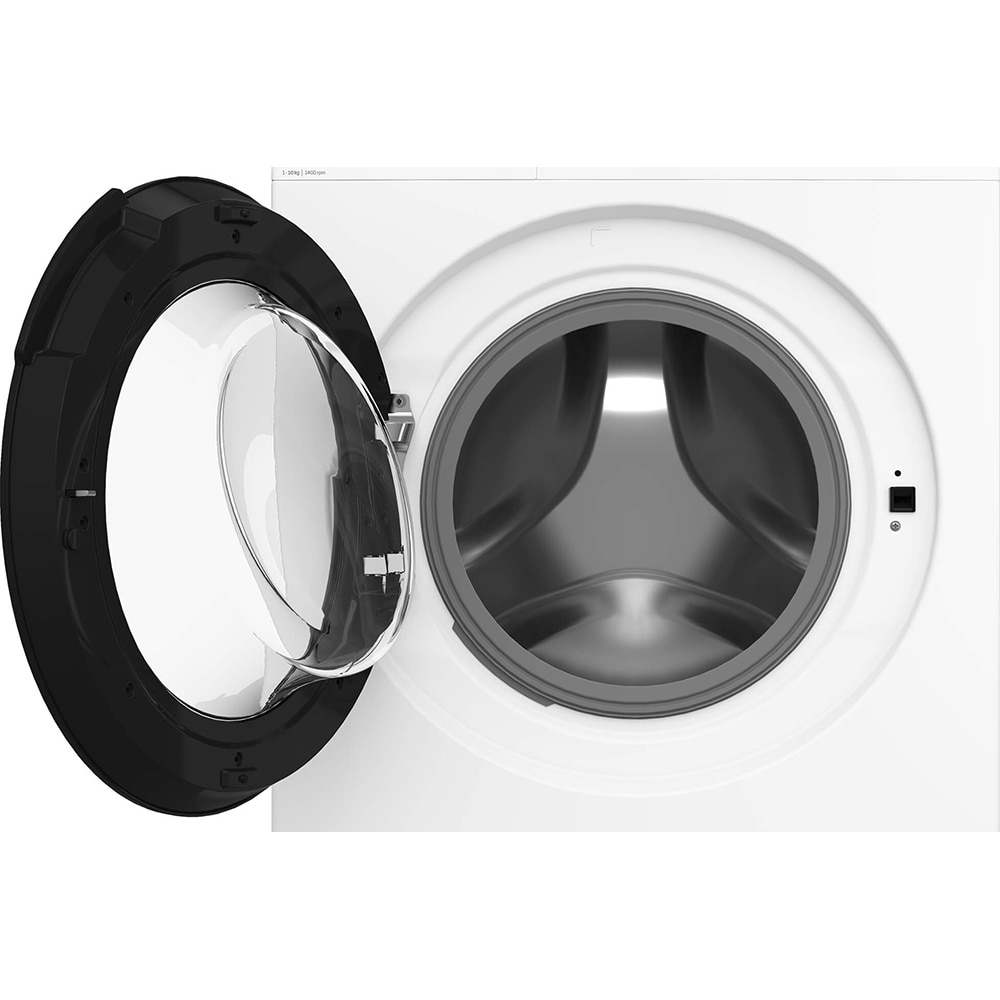 Masina de spalat rufe frontala BEKO BM3WFU410415WB, EnergySpin, 10 kg, 1400rpm, Clasa A, alb