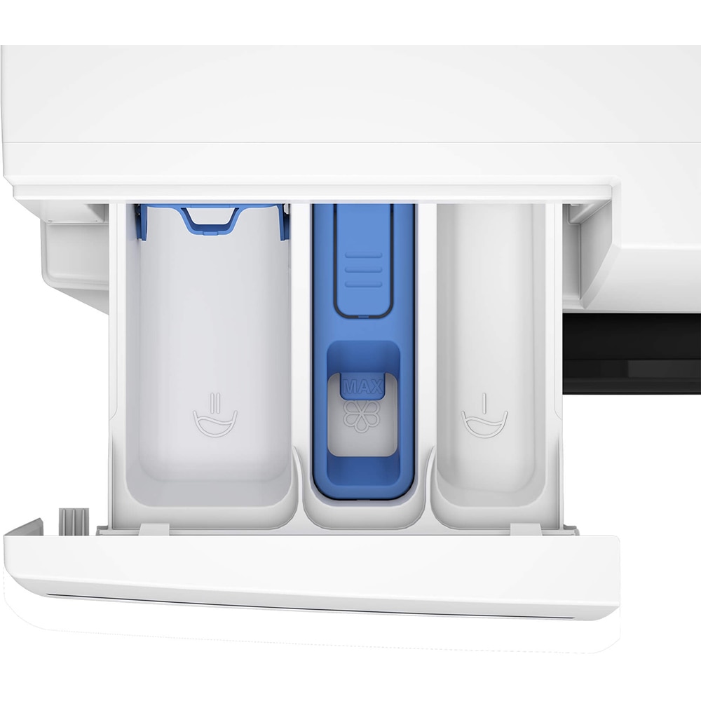 Masina de spalat rufe frontala BEKO BM5WFSU67415W, EnergySpin, SteamCure, 7 kg, 1400rpm, Clasa A, Wi-Fi, alb