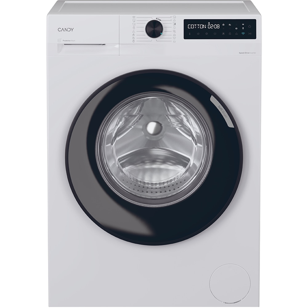 Masina de spalat rufe frontala CANDY ProWash 500 BR 48B6-S, Steam, 8 kg, 1400rpm, Clasa A, Wi-Fi, alb