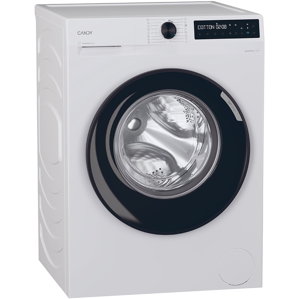 Masina de spalat rufe frontala CANDY ProWash 500 BR 48B6-S, Steam, 8 kg, 1400rpm, Clasa A, Wi-Fi, alb