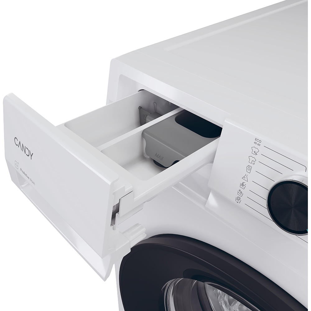 Masina de spalat rufe frontala CANDY ProWash 500 BR 48B6-S, Steam, 8 kg, 1400rpm, Clasa A, Wi-Fi, alb