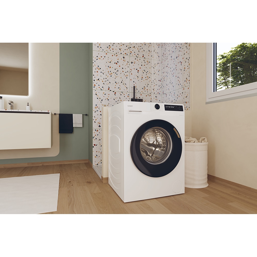 Masina de spalat rufe frontala CANDY ProWash 500 BR 48B6-S, Steam, 8 kg, 1400rpm, Clasa A, Wi-Fi, alb