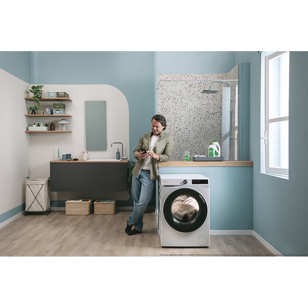 Masina de spalat rufe frontala CANDY ProWash 500 BR 49SBL8-S, Steam, 9 kg, 1400rpm, Clasa A, Wi-Fi, alb