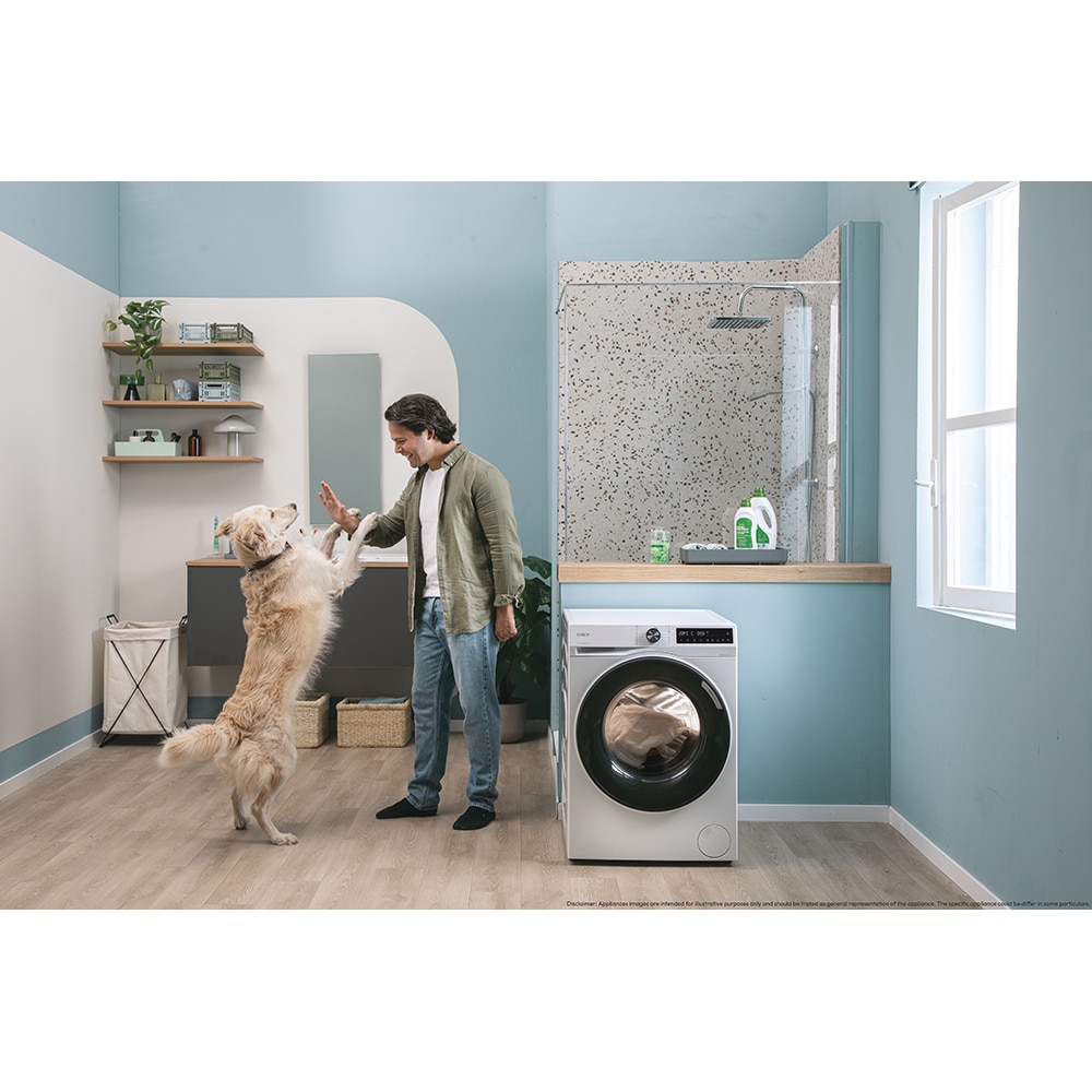 Masina de spalat rufe frontala CANDY ProWash 500 BR 49SBL8-S, Steam, 9 kg, 1400rpm, Clasa A, Wi-Fi, alb