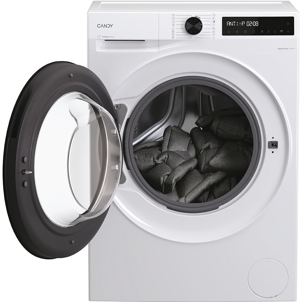 Masina de spalat rufe frontala CANDY ProWash 500 BR 49SBL8-S, Steam, 9 kg, 1400rpm, Clasa A, Wi-Fi, alb
